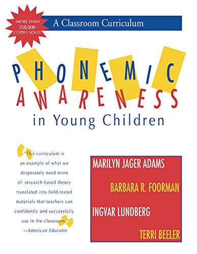 Algopix Similar Product 16 - Phonemic Awareness in Young Children A