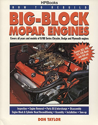Algopix Similar Product 11 - Big-Block Mopar Engines (How to Rebuild)