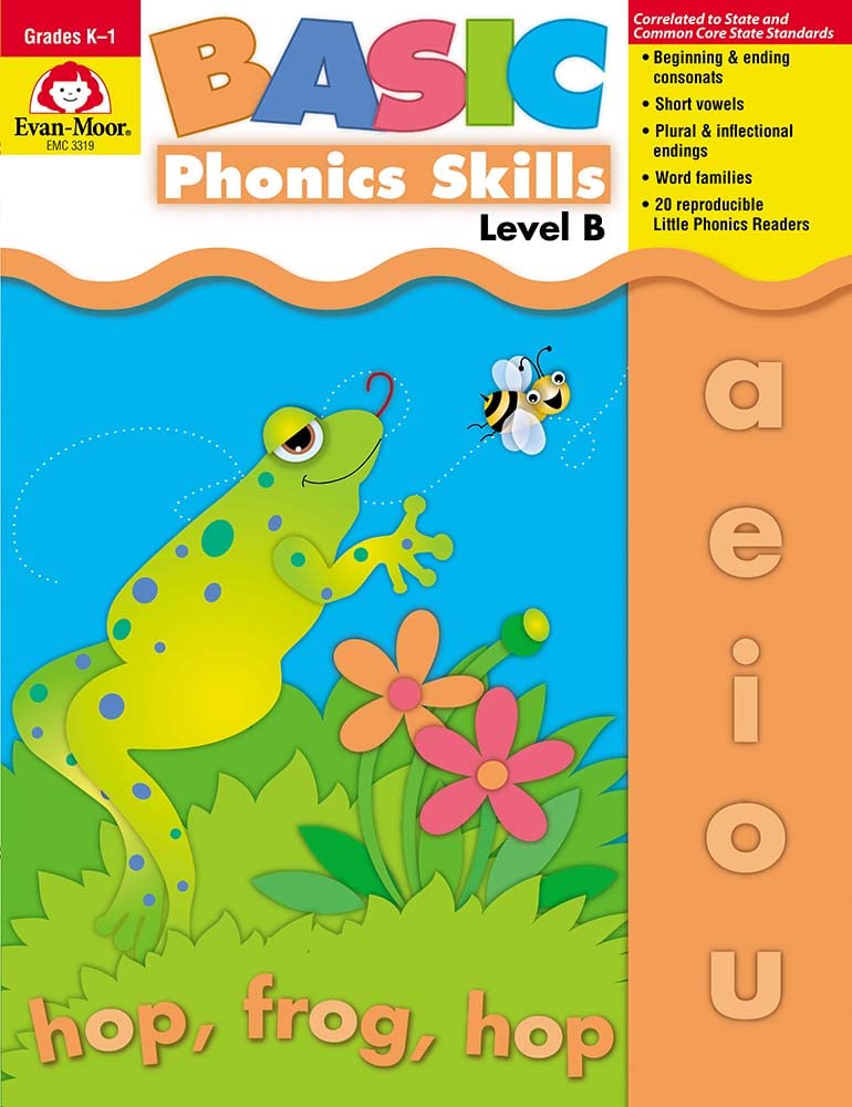 Algopix Similar Product 19 - Basic Phonics Skills Kindergarten