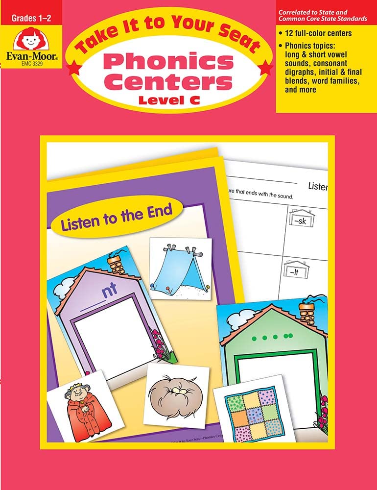 Algopix Similar Product 2 - Take It to Your Seat Phonics Centers