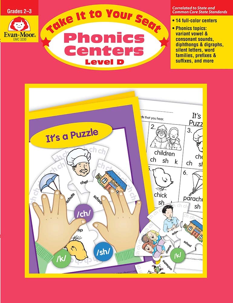 Algopix Similar Product 20 - Take It to Your Seat Phonics Centers