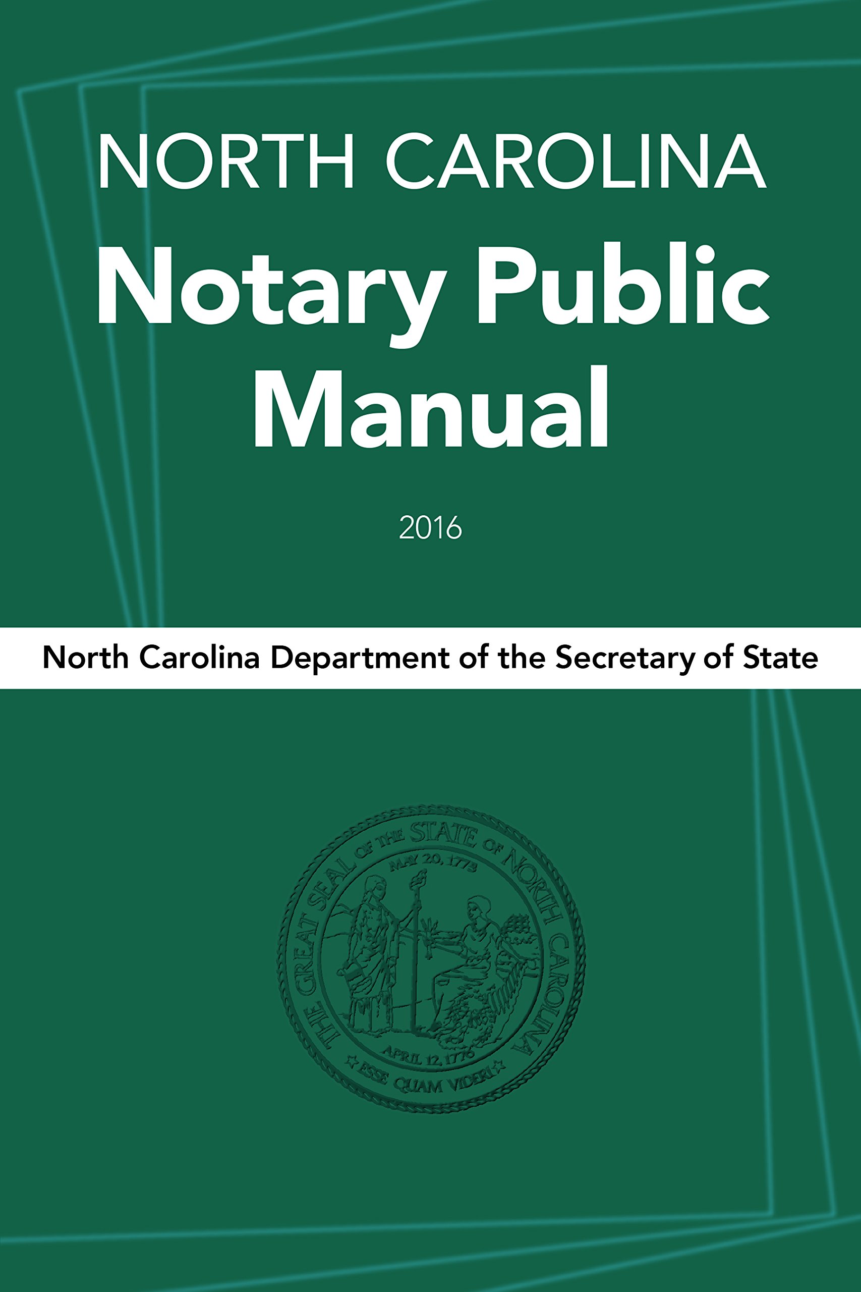 Algopix Similar Product 2 - North Carolina Notary Public Manual