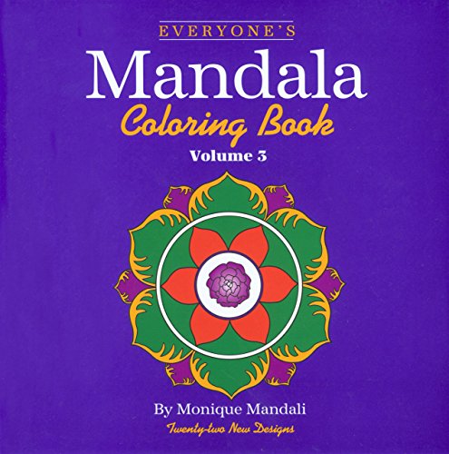 Algopix Similar Product 1 - Everyones Mandala Coloring Book Vol 3