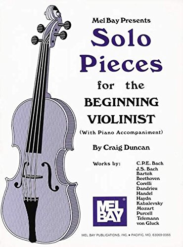 Algopix Similar Product 17 - Solo Pieces for the Beginning Violinist