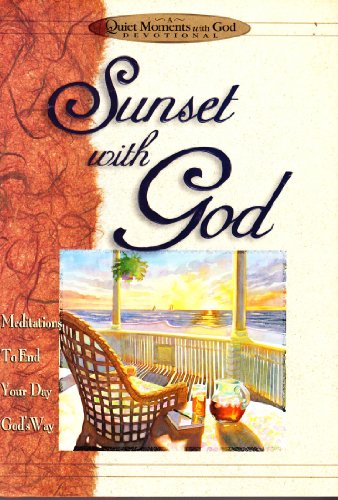 Algopix Similar Product 1 - Sunset With God (Quiet Moments With God)