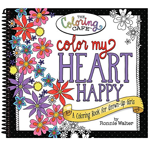 Algopix Similar Product 16 - Color My Heart Happy A Coloring Book