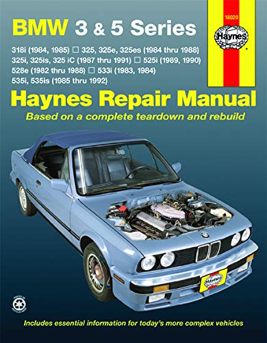 Algopix Similar Product 10 - BMW 3  5 Series 8292 Haynes Repair