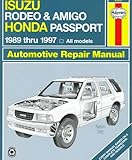Algopix Similar Product 17 - Isuzu Rodeo  Amigo 8902 Technical