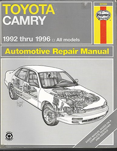 Algopix Similar Product 15 - Toyota Camry Automotive Repair Manual