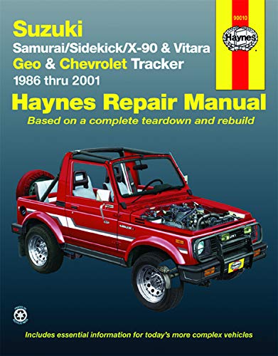 Algopix Similar Product 1 - Suzuki Samurai Sidekick X90 and