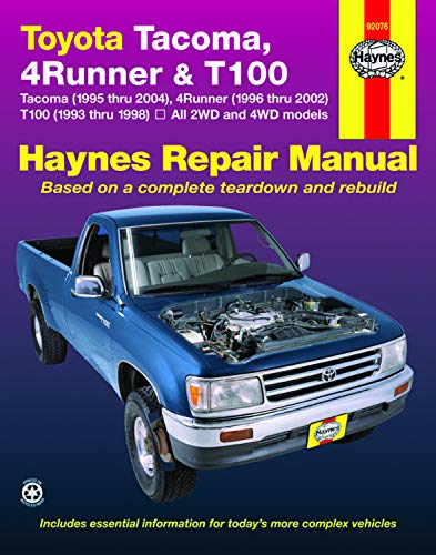 Algopix Similar Product 20 - Toyota Tacoma 4Runner  T100 Haynes