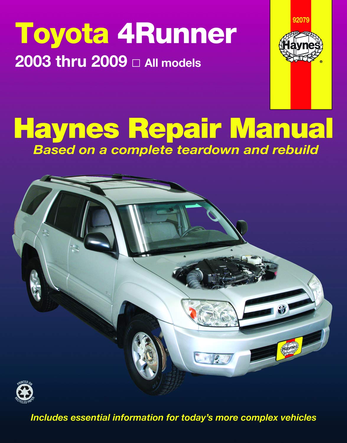 Algopix Similar Product 12 - Haynes Manuals N America Inc Toyota