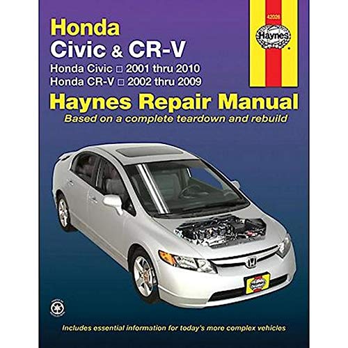 Algopix Similar Product 8 - Honda Civic 20012010  CRV 20022009