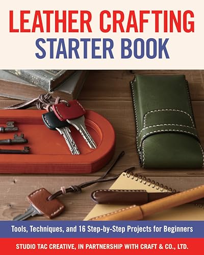 Algopix Similar Product 1 - Leather Crafting Starter Book Tools