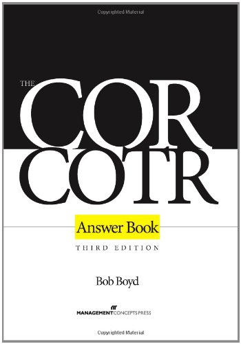 Algopix Similar Product 7 - The COR/COTR Answer Book