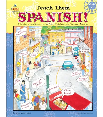 Algopix Similar Product 5 - Teach Them Spanish! Grade 4