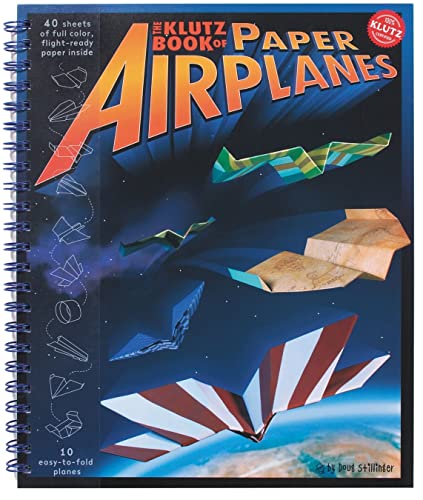 Algopix Similar Product 4 - The Klutz Book of Paper Airplanes
