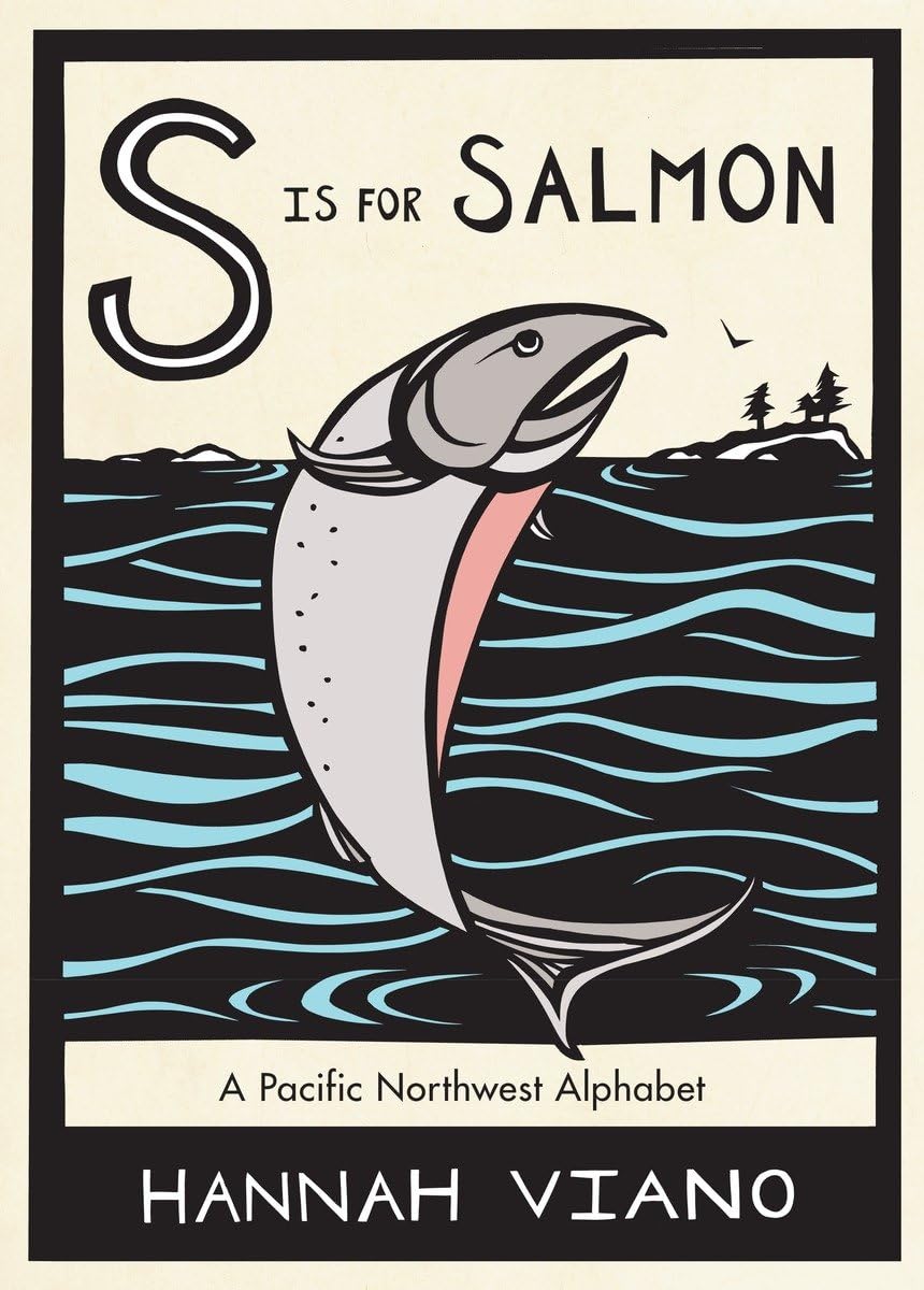 Algopix Similar Product 19 - S Is for Salmon A Pacific Northwest
