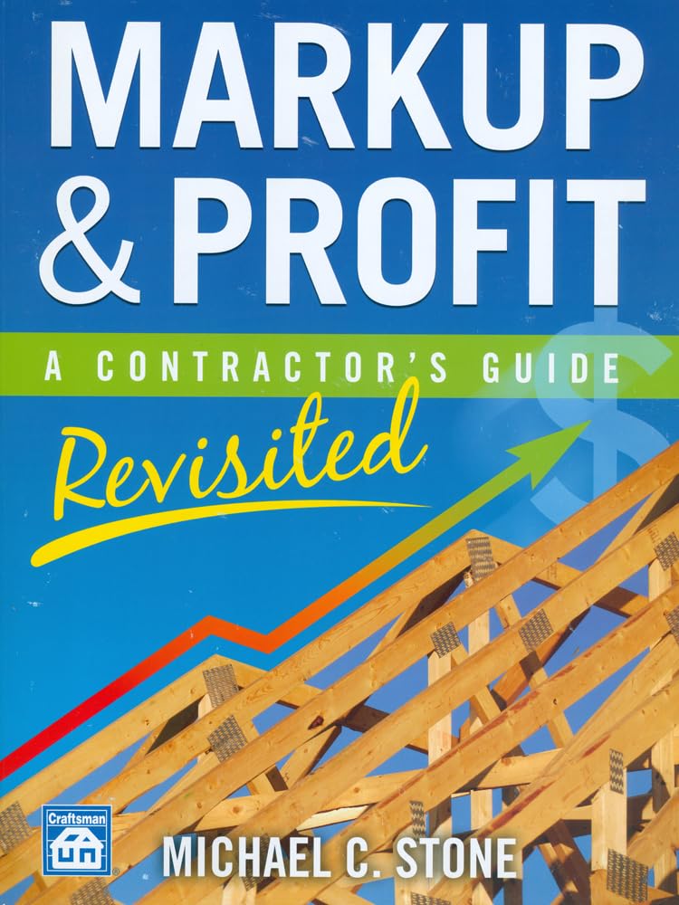 Algopix Similar Product 12 - Markup  Profit A Contractors Guide