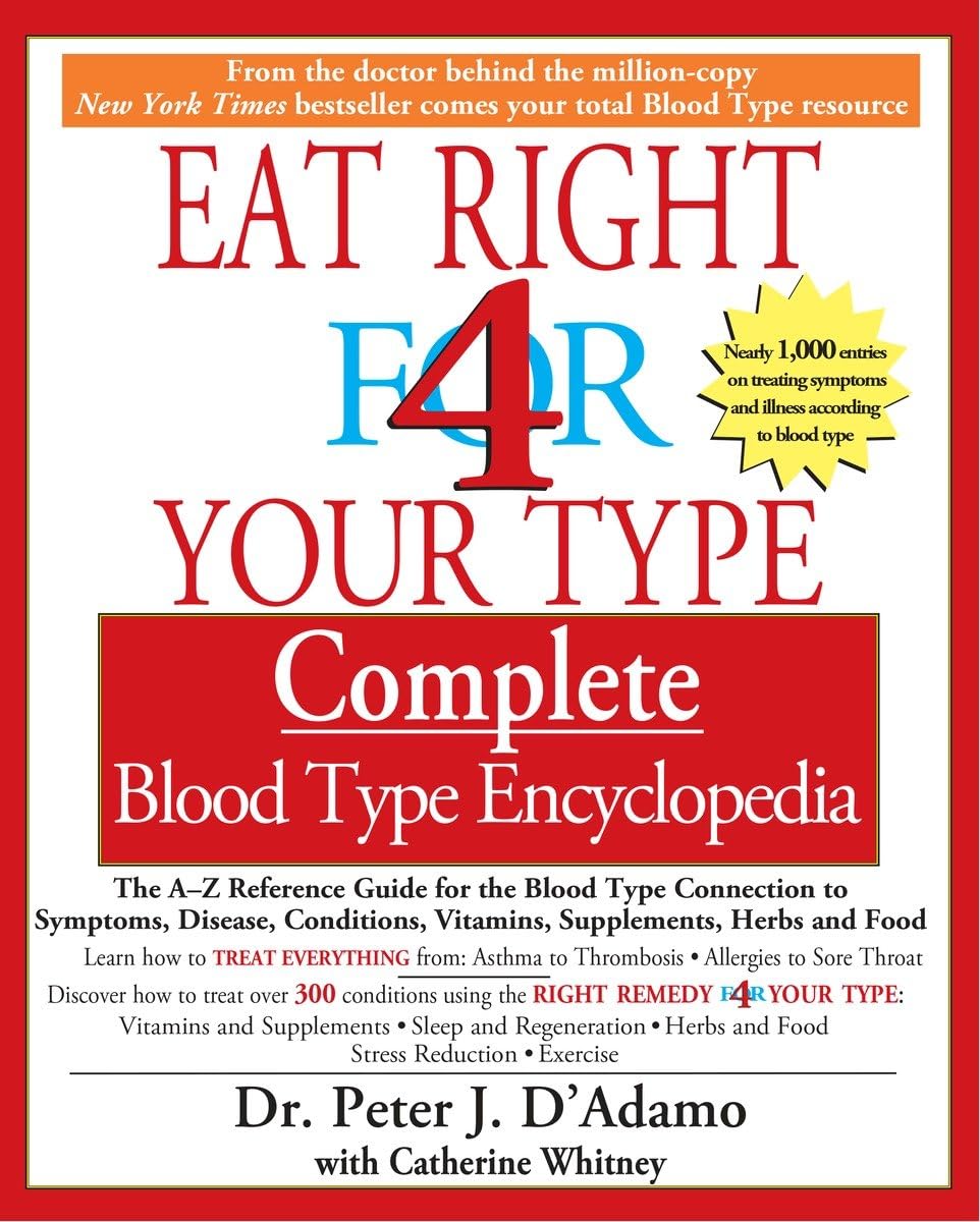 Algopix Similar Product 16 - Eat Right for 4 Your Type Complete