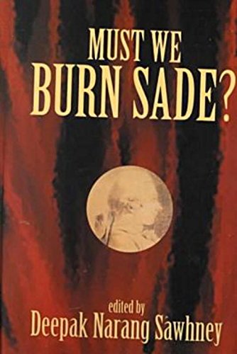 Algopix Similar Product 3 - Must We Burn Sade?