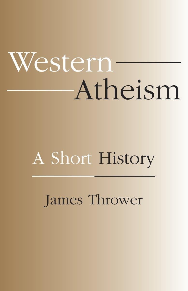Algopix Similar Product 20 - Western Atheism: A Short History