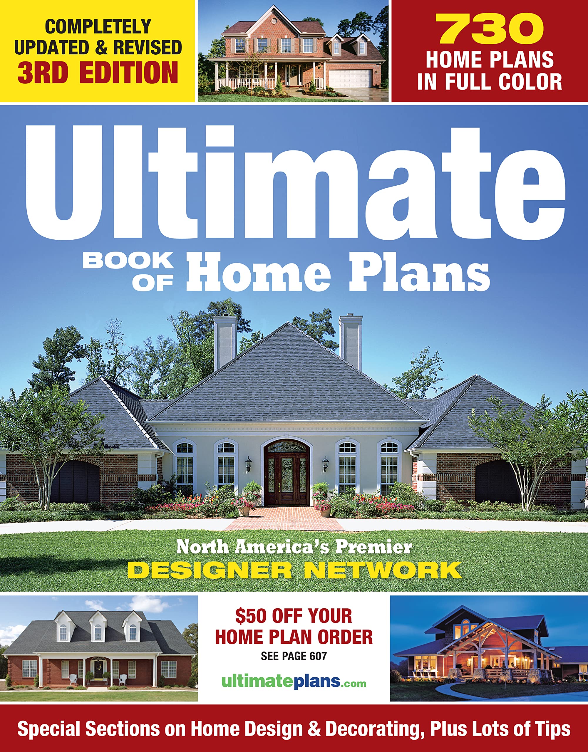 Algopix Similar Product 15 - Ultimate Book of Home Plans 780 Home