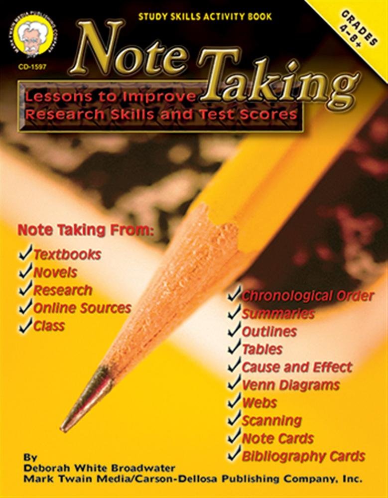 Algopix Similar Product 17 - Mark Twain - Note Taking, Grades 4 - 8