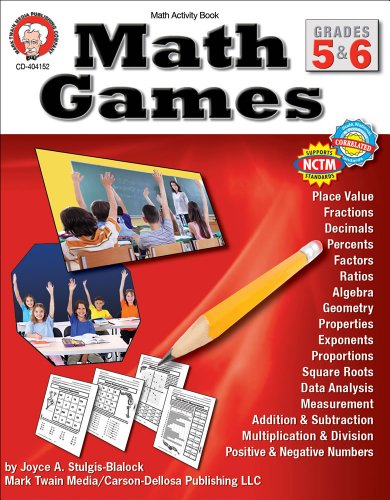 Algopix Similar Product 17 - Math Games, Grades 5 & 6