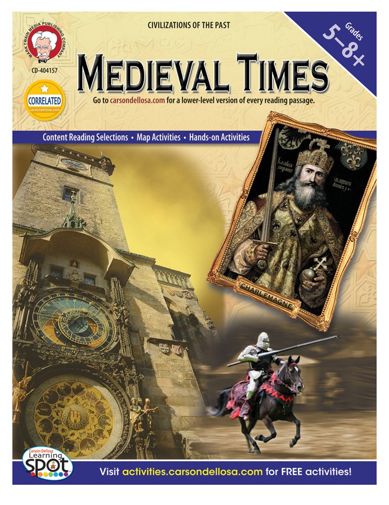 Algopix Similar Product 6 - Mark Twain  Medieval Times Grades 5 