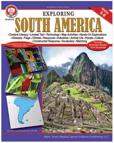 Algopix Similar Product 3 - Exploring South America Grades 5  8