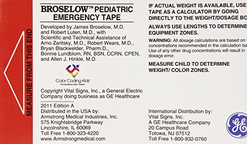 Algopix Similar Product 5 - Broselow's Pediatric Emergency Tape