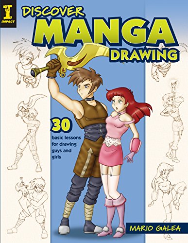 Algopix Similar Product 5 - Discover Manga Drawing 30 Easy Lessons