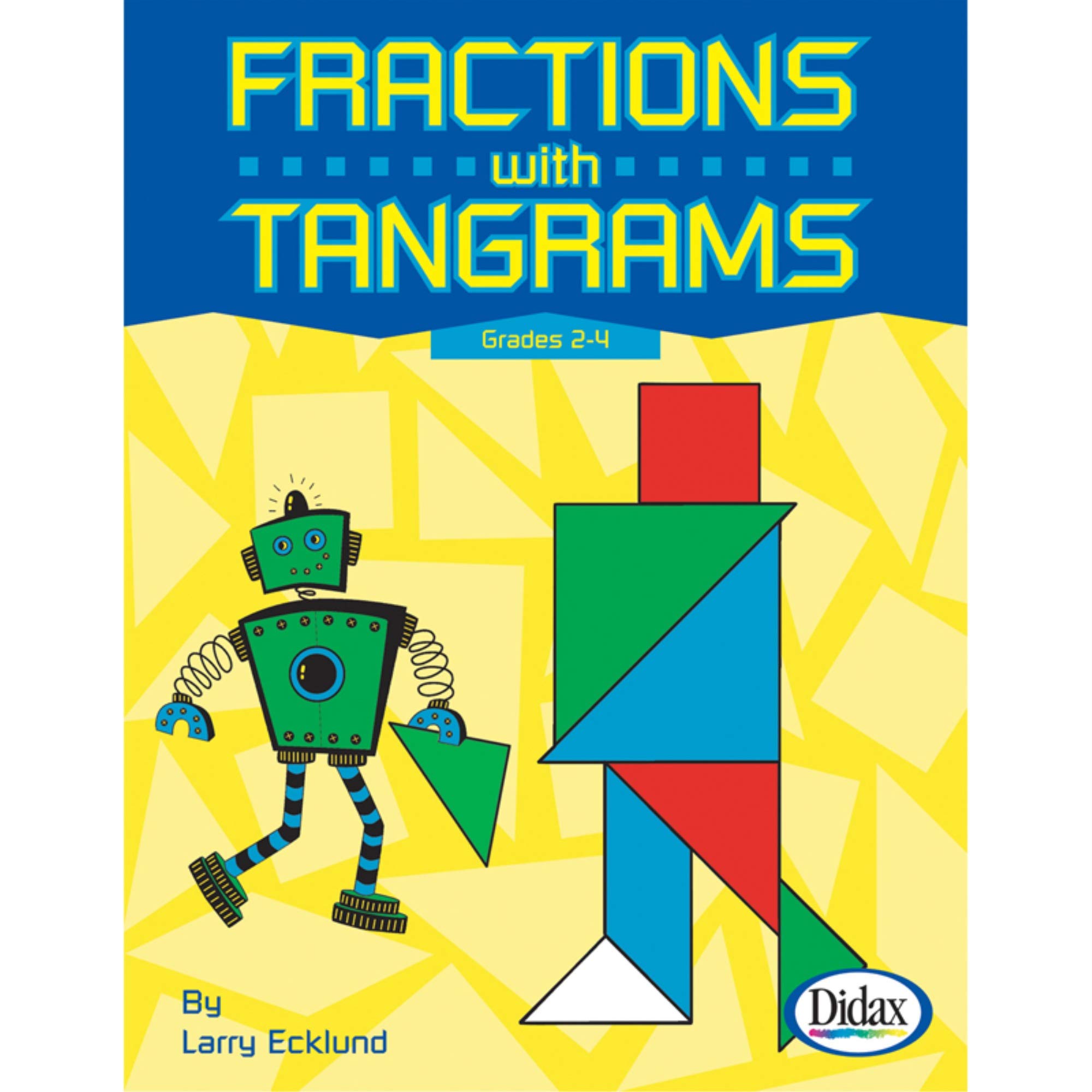 Algopix Similar Product 11 - Fractions with Tangrams, Grades 2-4