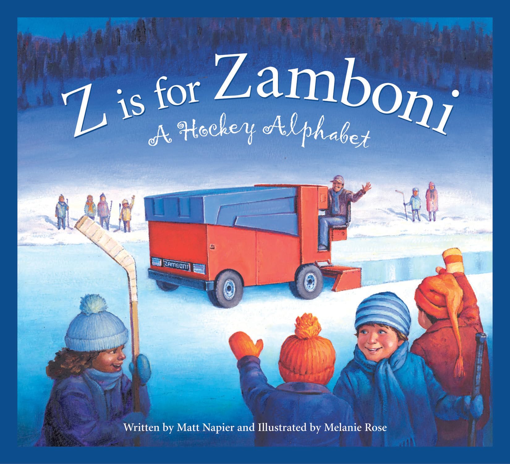Algopix Similar Product 5 - Z is for Zamboni A Hockey Alphabet