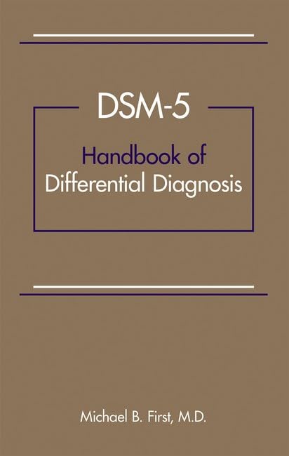 Algopix Similar Product 15 - DSM5TM Handbook of Differential