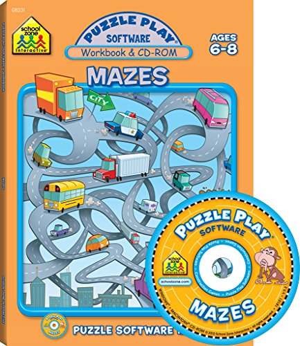 Algopix Similar Product 12 - Mazes: Puzzle Play Software, Ages 6-8