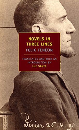 Algopix Similar Product 17 - Novels in Three Lines New York Review