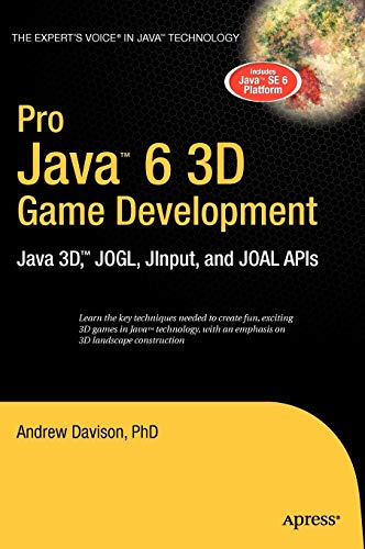 Algopix Similar Product 10 - Pro Java 6 3D Game Development Java