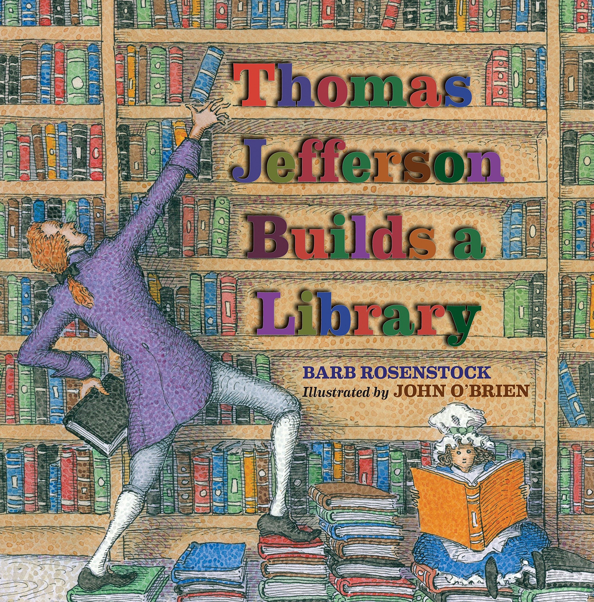Algopix Similar Product 20 - Thomas Jefferson Builds a Library
