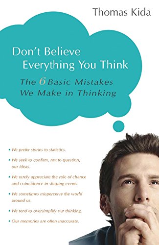 Algopix Similar Product 14 - Dont Believe Everything You Think The