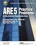 Algopix Similar Product 20 - PPI ARE 5 Practice Problems for the