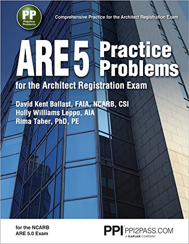 Algopix Similar Product 13 - PPI ARE 5 Practice Problems for the