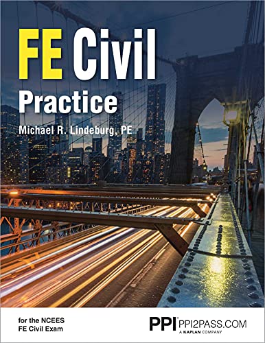 Algopix Similar Product 2 - PPI FE Civil Practice  Comprehensive