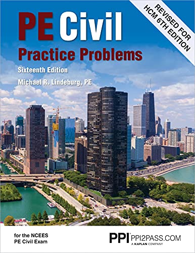 Algopix Similar Product 9 - PPI PE Civil Practice Problems 16th