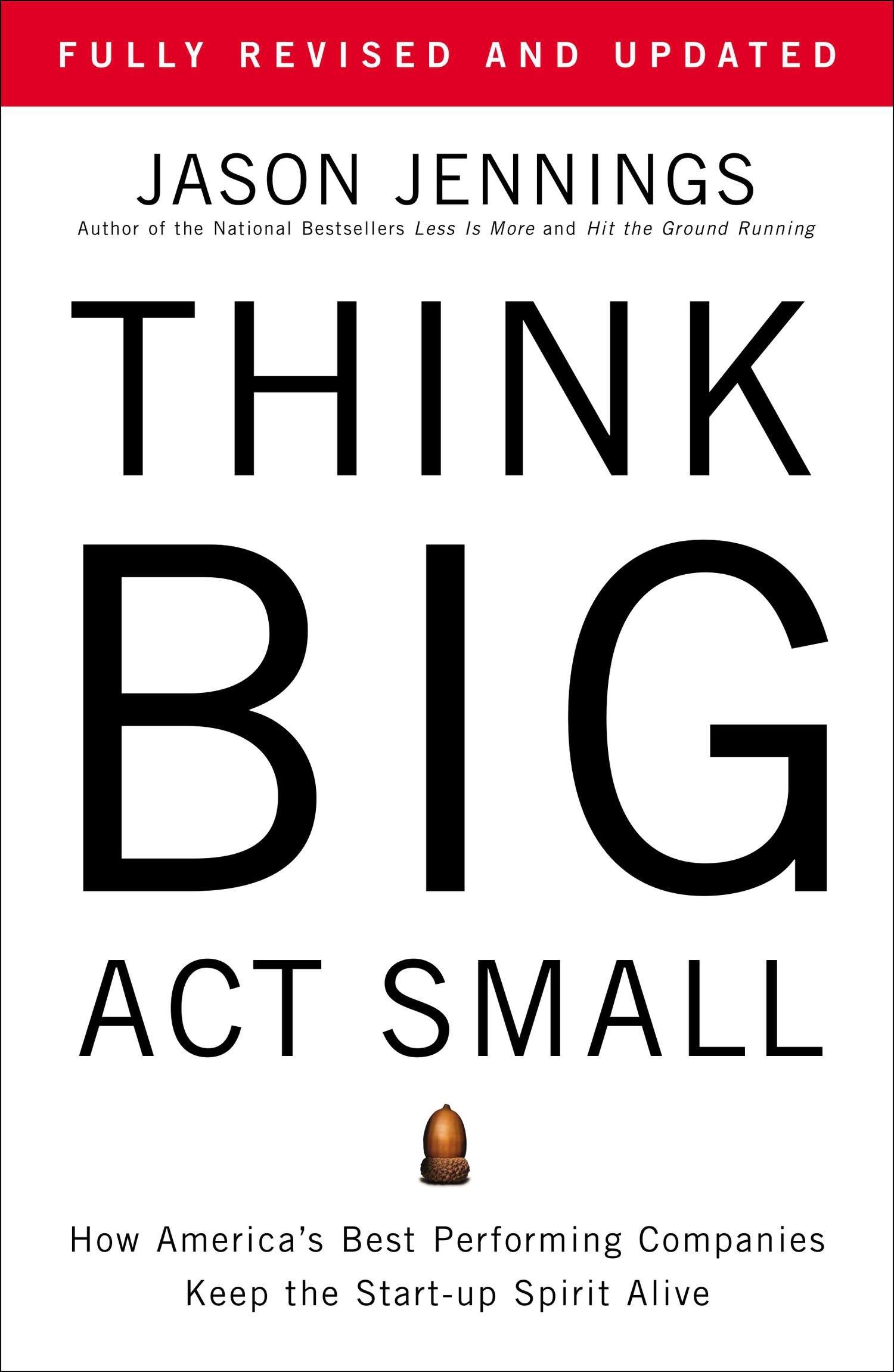 Algopix Similar Product 2 - Think Big Act Small How Americas
