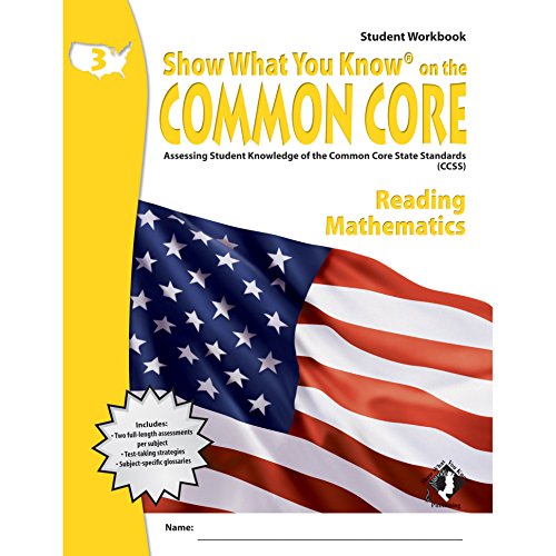 Algopix Similar Product 7 - Show What You Know on the Common Core