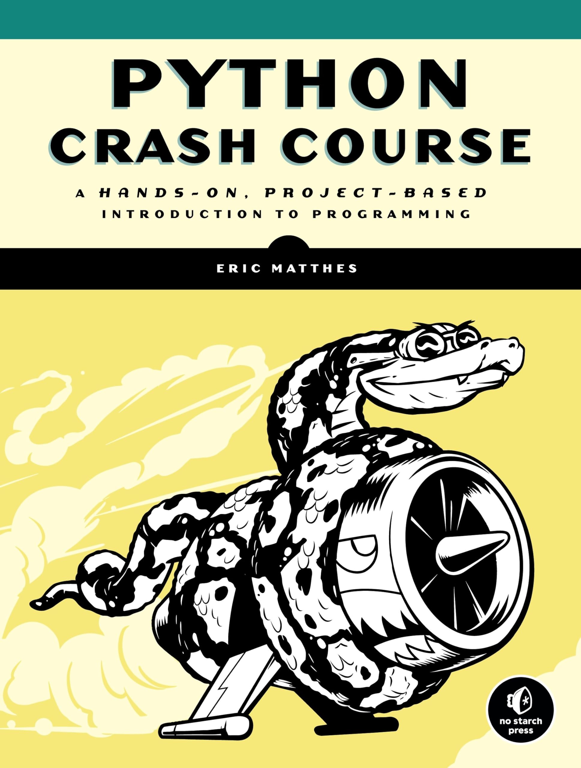 Algopix Similar Product 6 - Python Crash Course A HandsOn