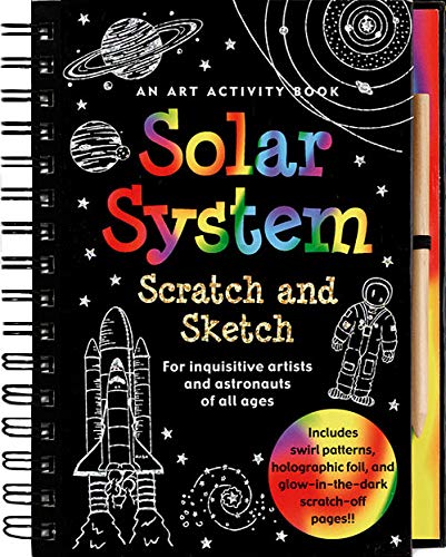 Algopix Similar Product 16 - Solar System Scratch and Sketch An