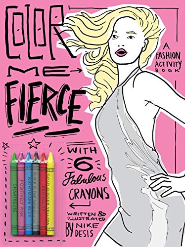 Algopix Similar Product 15 - Color Me Fierce A Fashion Activity